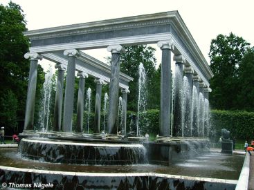 St.Petersburg: der Peterhof, die Sommerresidenz der Zaren